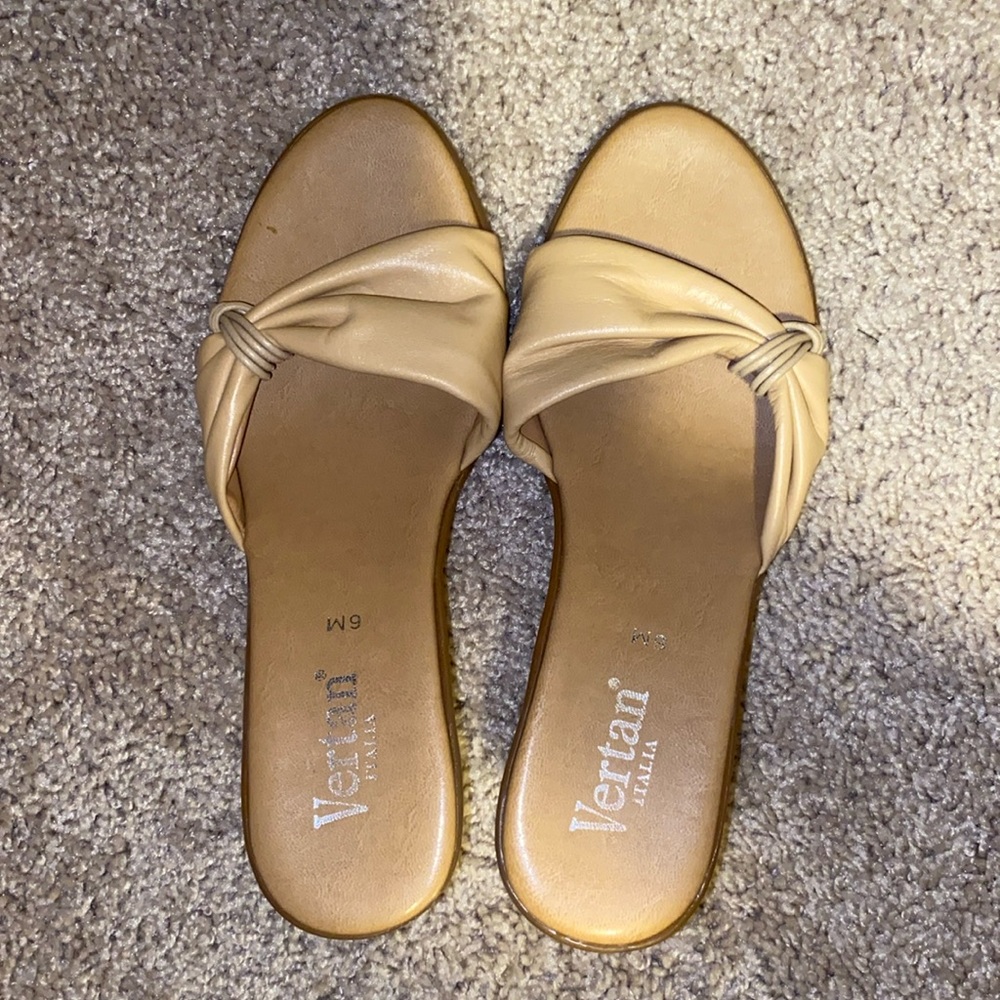 Beige Vertan of Italy Sandals